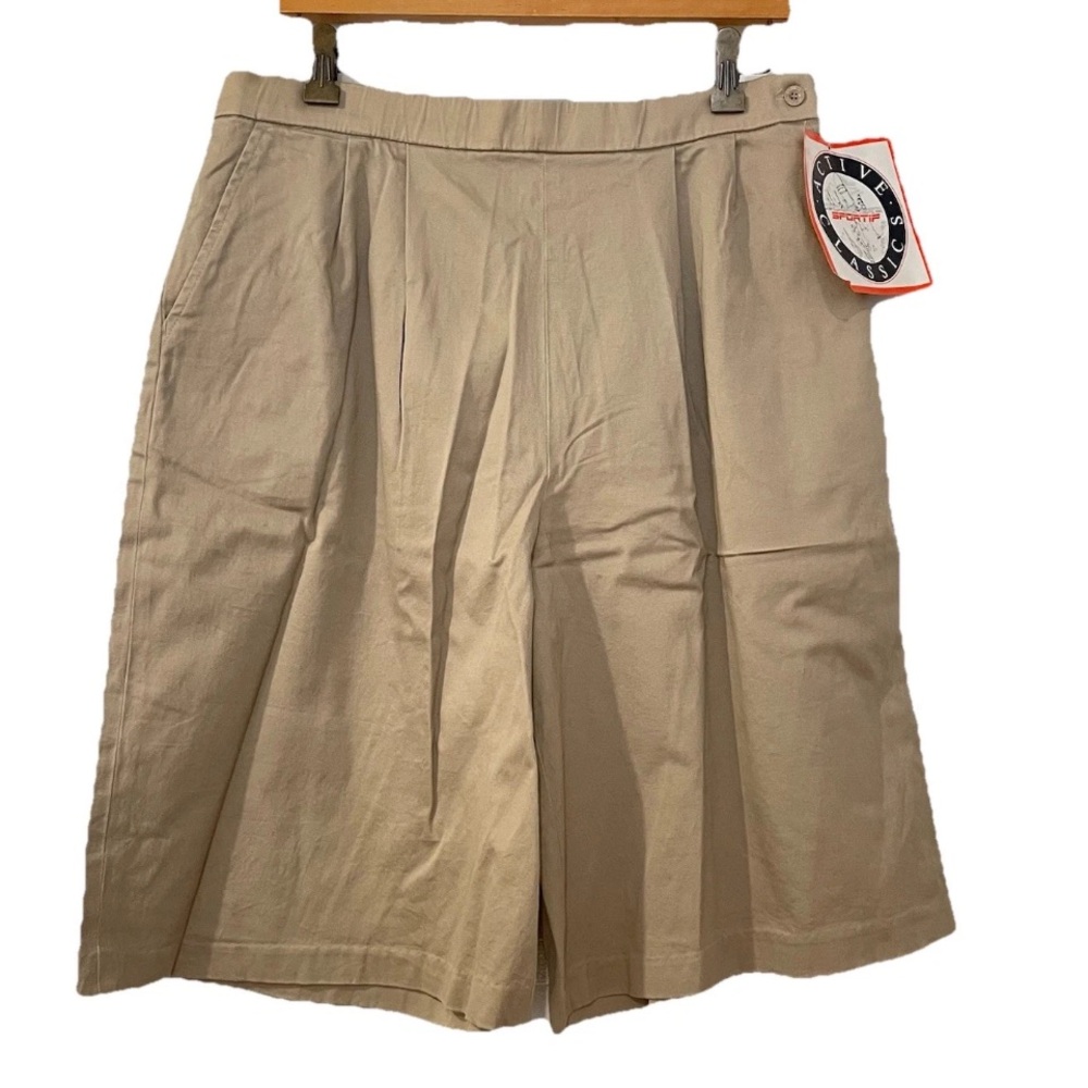 Vintage Deadstock  L L Bean Skort Size 16 Khaki  NWT Sportif Collab model